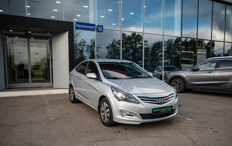 Hyundai Solaris II рестайлинг, 2015 год, 1 099 000 рублей, 4 фотография
