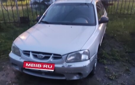 Hyundai Accent II, 2002 год, 160 000 рублей, 4 фотография