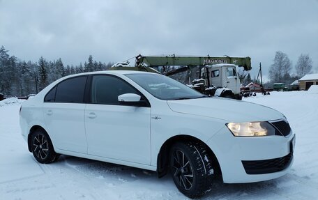 Skoda Rapid I, 2018 год, 1 345 000 рублей, 14 фотография