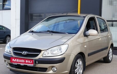 Hyundai Getz I рестайлинг, 2008 год, 535 000 рублей, 1 фотография