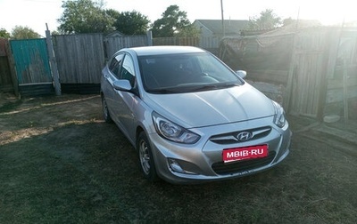 Hyundai Solaris II рестайлинг, 2011 год, 490 000 рублей, 1 фотография