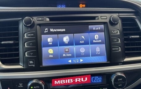 Toyota Highlander III, 2018 год, 3 350 000 рублей, 32 фотография