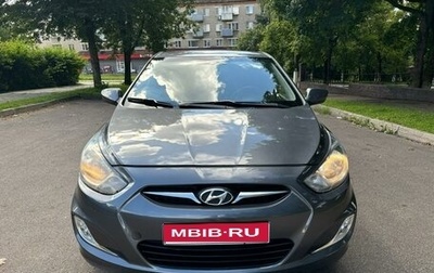 Hyundai Solaris II рестайлинг, 2011 год, 540 000 рублей, 1 фотография