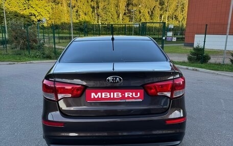 KIA Rio III рестайлинг, 2016 год, 735 000 рублей, 4 фотография