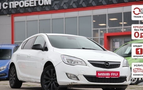 Opel Astra J, 2010 год, 514 100 рублей, 1 фотография