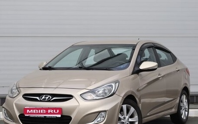 Hyundai Solaris II рестайлинг, 2011 год, 650 000 рублей, 1 фотография