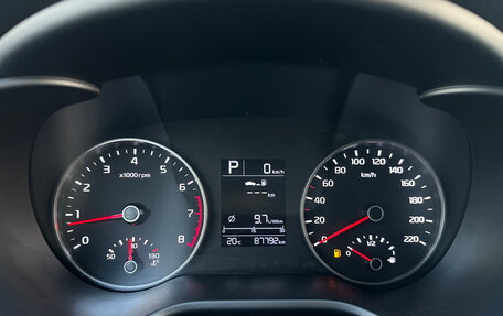 KIA Rio IV, 2018 год, 1 395 000 рублей, 22 фотография