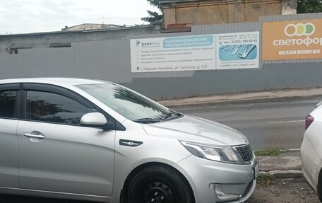 KIA Rio III рестайлинг, 2013 год, 485 000 рублей, 19 фотография