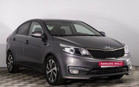 KIA Rio III рестайлинг, 2016 год, 770 000 рублей, 6 фотография