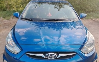 Hyundai Solaris II рестайлинг, 2011 год, 550 000 рублей, 1 фотография
