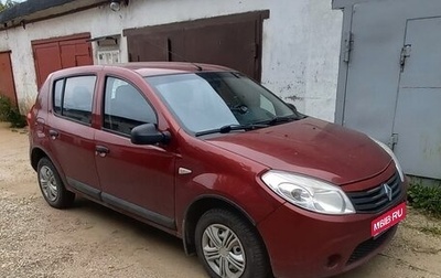 Renault Sandero I, 2010 год, 395 000 рублей, 1 фотография
