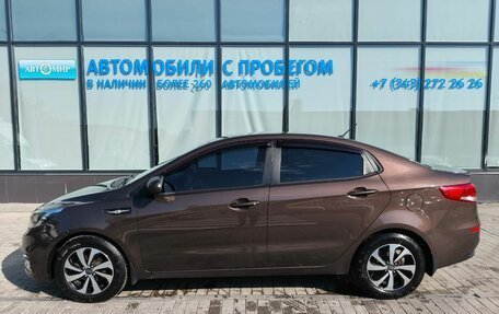 KIA Rio III рестайлинг, 2016 год, 1 025 000 рублей, 2 фотография