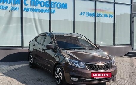 KIA Rio III рестайлинг, 2016 год, 1 025 000 рублей, 7 фотография
