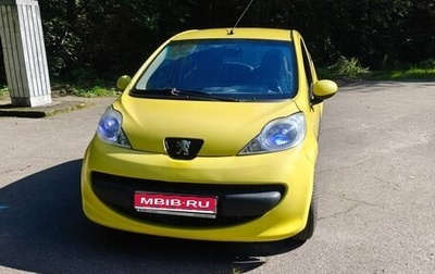 Peugeot 107 I рестайлинг, 2007 год, 347 000 рублей, 1 фотография