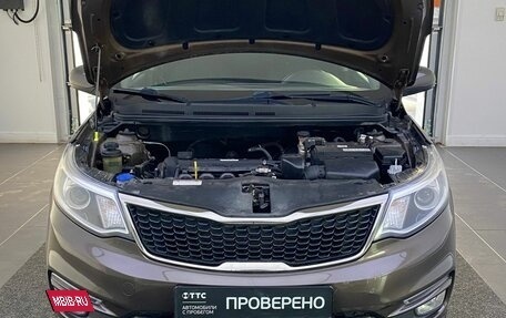 KIA Rio III рестайлинг, 2016 год, 1 319 000 рублей, 11 фотография