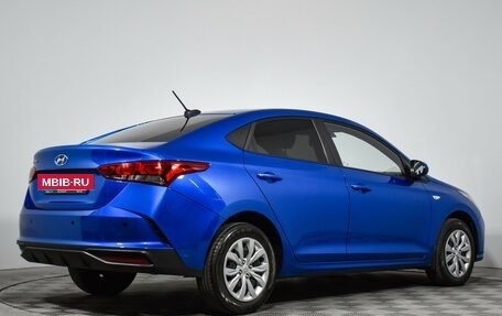 Hyundai Solaris II рестайлинг, 2021 год, 1 590 000 рублей, 5 фотография