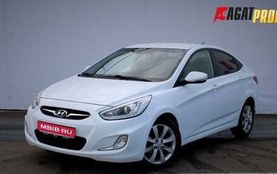 Hyundai Solaris II рестайлинг, 2014 год, 835 000 рублей, 1 фотография