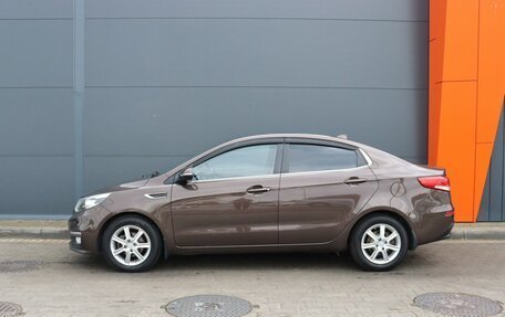 KIA Rio III рестайлинг, 2016 год, 1 099 000 рублей, 2 фотография