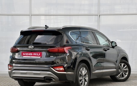 Hyundai Santa Fe IV, 2019 год, 2 899 000 рублей, 3 фотография