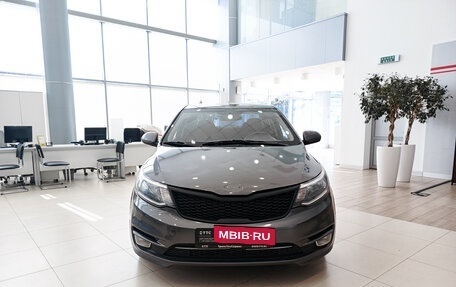 KIA Rio III рестайлинг, 2015 год, 827 000 рублей, 2 фотография