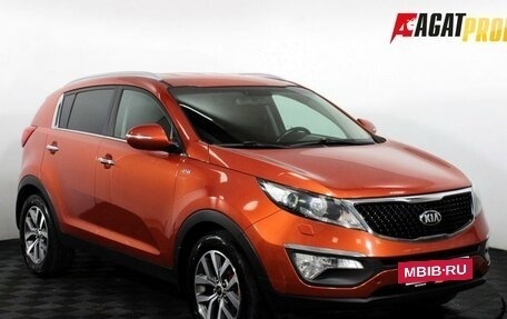 KIA Sportage III, 2014 год, 1 355 000 рублей, 3 фотография