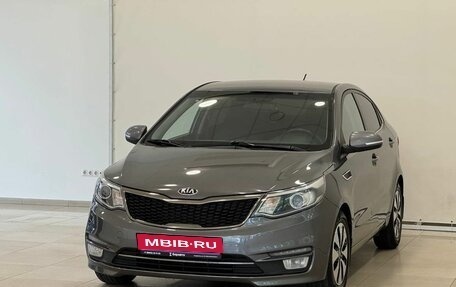 KIA Rio III рестайлинг, 2015 год, 1 047 000 рублей, 1 фотография