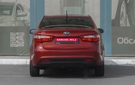 KIA Rio III рестайлинг, 2013 год, 880 000 рублей, 4 фотография