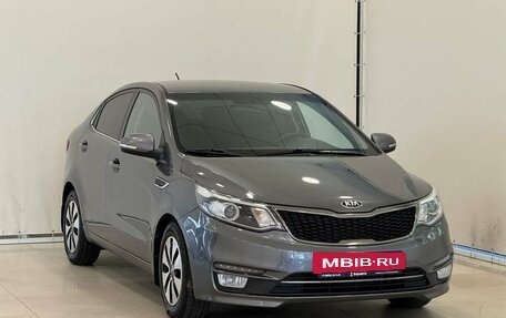 KIA Rio III рестайлинг, 2015 год, 1 047 000 рублей, 2 фотография