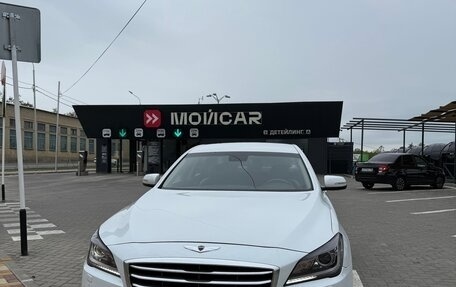 Hyundai Genesis II, 2016 год, 1 850 000 рублей, 26 фотография