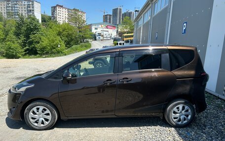 Toyota Sienta II, 2017 год, 1 410 000 рублей, 4 фотография