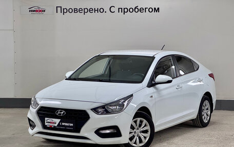 Hyundai Solaris II рестайлинг, 2017 год, 1 219 000 рублей, 1 фотография