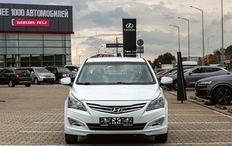 Hyundai Solaris II рестайлинг, 2015 год, 995 000 рублей, 2 фотография
