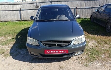 Hyundai Accent II, 2008 год, 400 000 рублей, 1 фотография