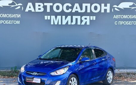 Hyundai Solaris II рестайлинг, 2012 год, 760 000 рублей, 1 фотография