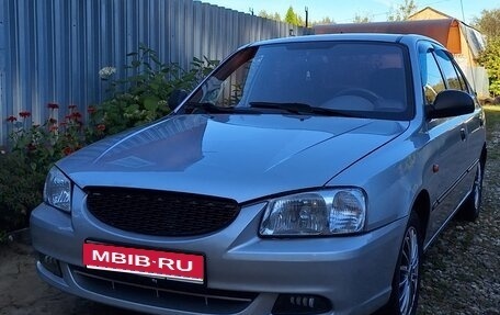 Hyundai Accent II, 2007 год, 410 000 рублей, 1 фотография