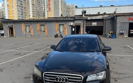 Audi A8, 2011 год, 1 200 000 рублей, 3 фотография