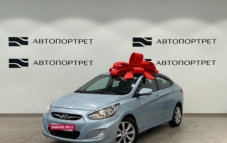 Hyundai Solaris II рестайлинг, 2012 год, 599 000 рублей, 3 фотография
