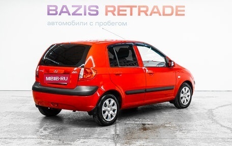Hyundai Getz I рестайлинг, 2008 год, 513 000 рублей, 6 фотография