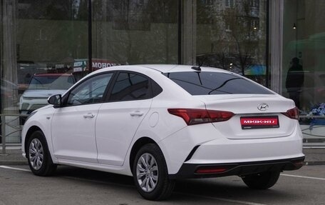Hyundai Solaris II рестайлинг, 2021 год, 1 340 000 рублей, 2 фотография