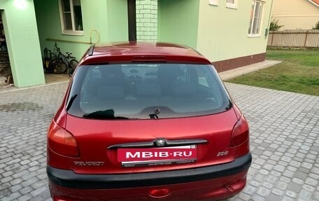 Peugeot 206, 2001 год, 190 000 рублей, 3 фотография