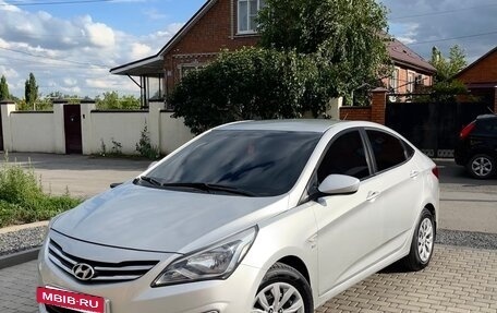 Hyundai Solaris II рестайлинг, 2014 год, 960 000 рублей, 9 фотография