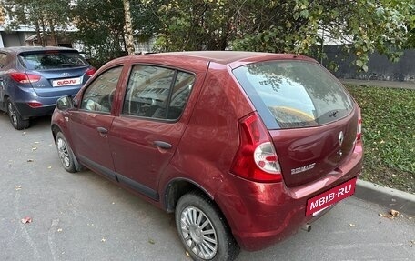 Renault Sandero I, 2010 год, 3 фотография