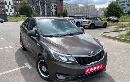 KIA Rio III рестайлинг, 2016 год, 860 000 рублей, 1 фотография