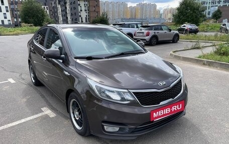 KIA Rio III рестайлинг, 2016 год, 860 000 рублей, 31 фотография