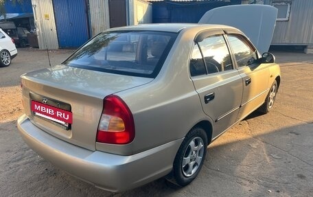 Hyundai Accent II, 2004 год, 410 000 рублей, 6 фотография
