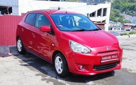 Mitsubishi Mirage VI рестайлинг, 2012 год, 520 000 рублей, 1 фотография