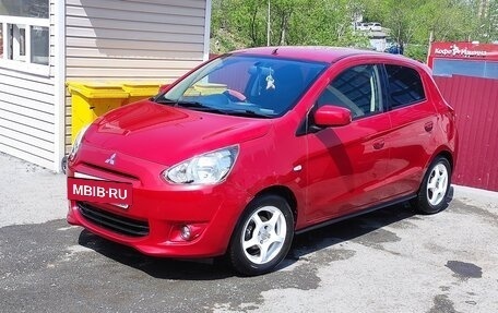 Mitsubishi Mirage VI рестайлинг, 2012 год, 520 000 рублей, 2 фотография