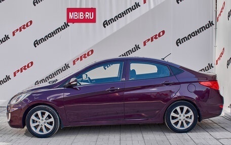 Hyundai Solaris II рестайлинг, 2011 год, 650 000 рублей, 10 фотография