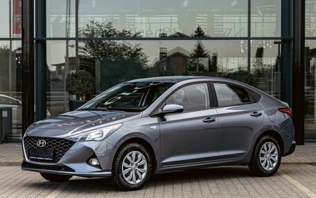 Hyundai Solaris II рестайлинг, 2021 год, 1 125 000 рублей, 1 фотография