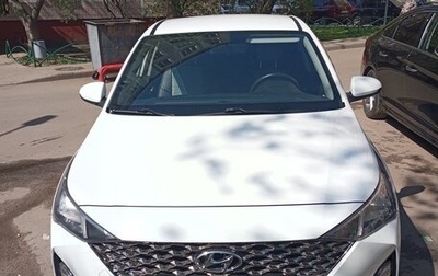 Hyundai Solaris II рестайлинг, 2021 год, 1 490 000 рублей, 1 фотография